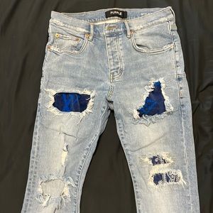 PURPLE denim jeans